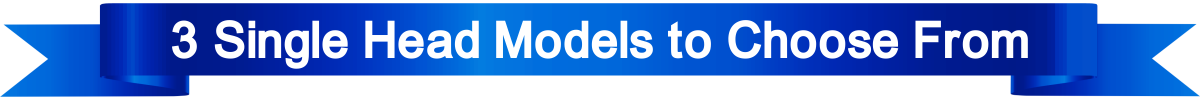 3 Single Head Embroidery Machine Models to Choose From