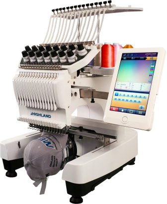 Highland 1501 Breeze 15 Needle Compact Embroidery Machine