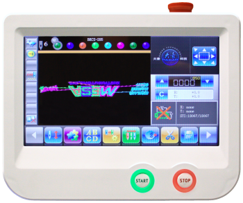 Embroidery Machine LCD Touch Screen Control Panel