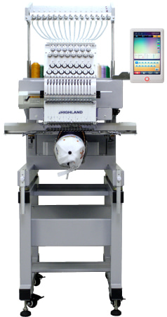 15 Needle Compact Bridge Style Embroidery Machine