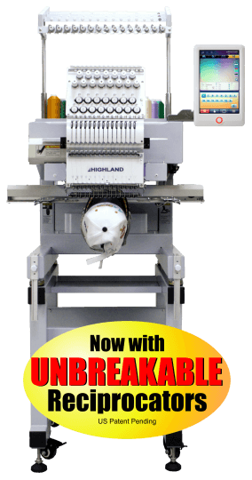 Highland Compact Bridge Embroidery Machine
