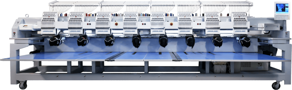 Highland 8 Head Embroidery Machine